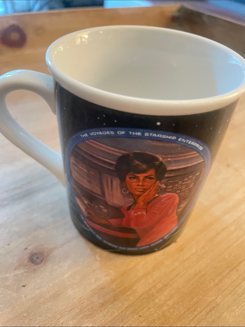 Star Trek Uhura Themed Ceramic Mug